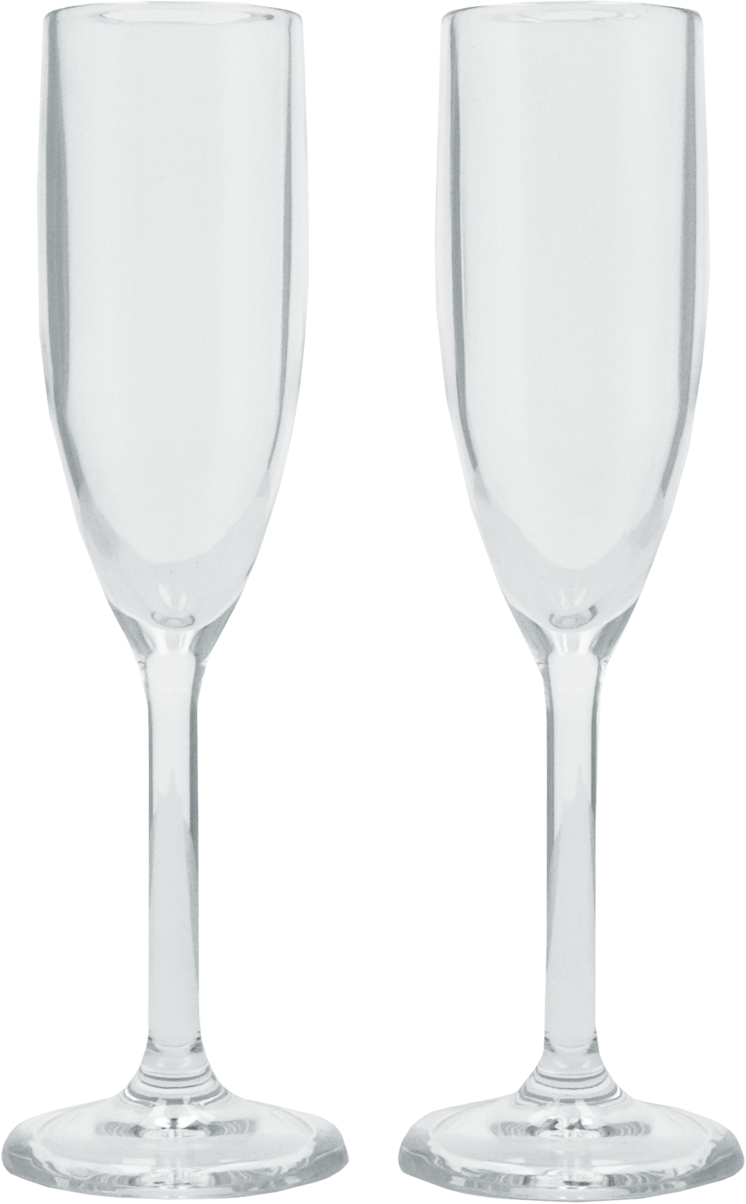 1I739235.png BICCHIERI DA CHAMPAGNE IN PLASTICA BPA FREE ML 125 - TRASPARENTE - immagine 1