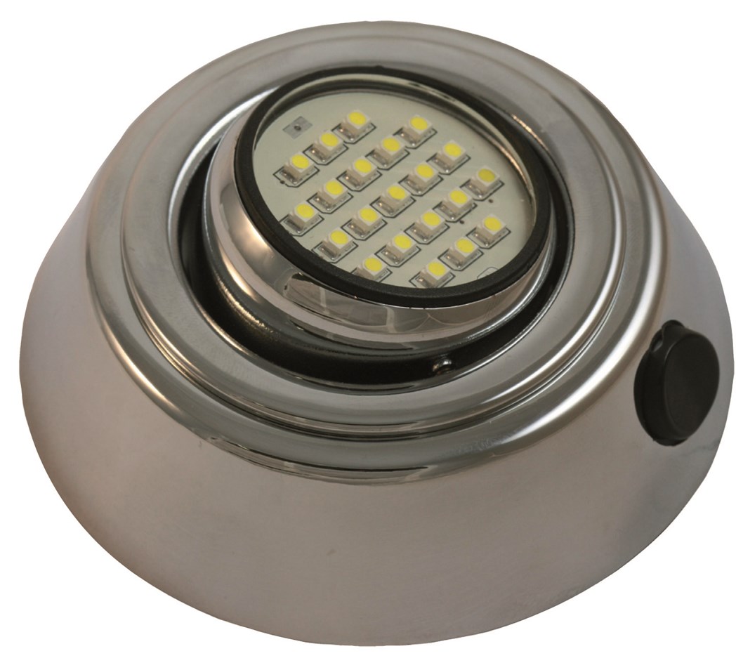 Faretto-Tondo-21-Led-SMD-Con-Base-705364.jpg Faretto Tondo 21 Led SMD Con Base - immagine 1