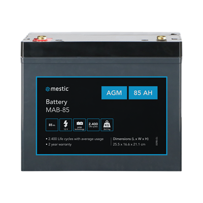 739992 - MESTIC AGM BATTERIA MAB-85_d400x400 MESTIC AGM BATTERIA MAB-85 - immagine 1