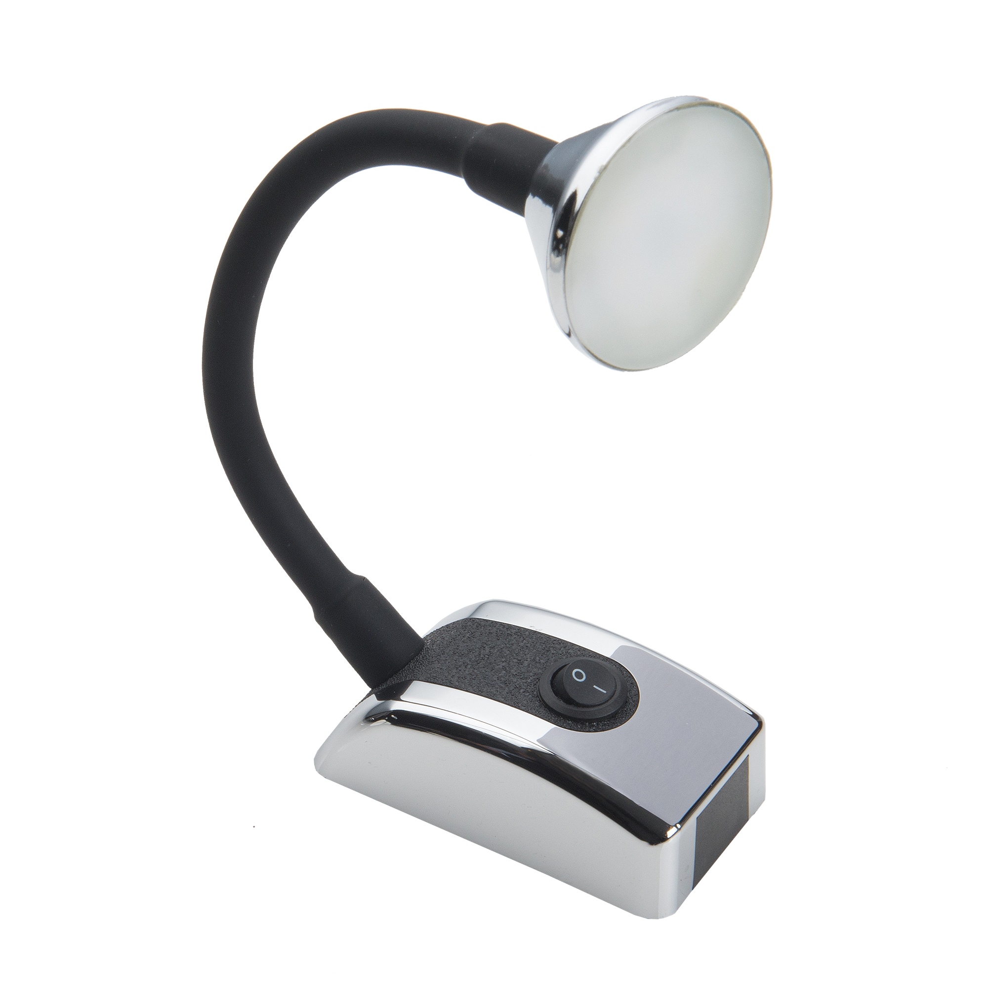 A0019792-1.png FARETTO LETTURA MOUSE OPEN: CROMO 200MM -4000K - immagine 1