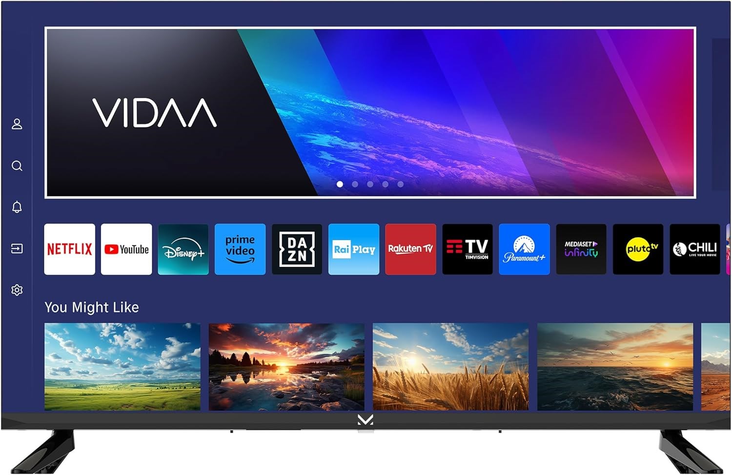 A0019981.jpg TELEVISORE LED HD READY DA 32” SMART 12V FRAMELESS - immagine 1
